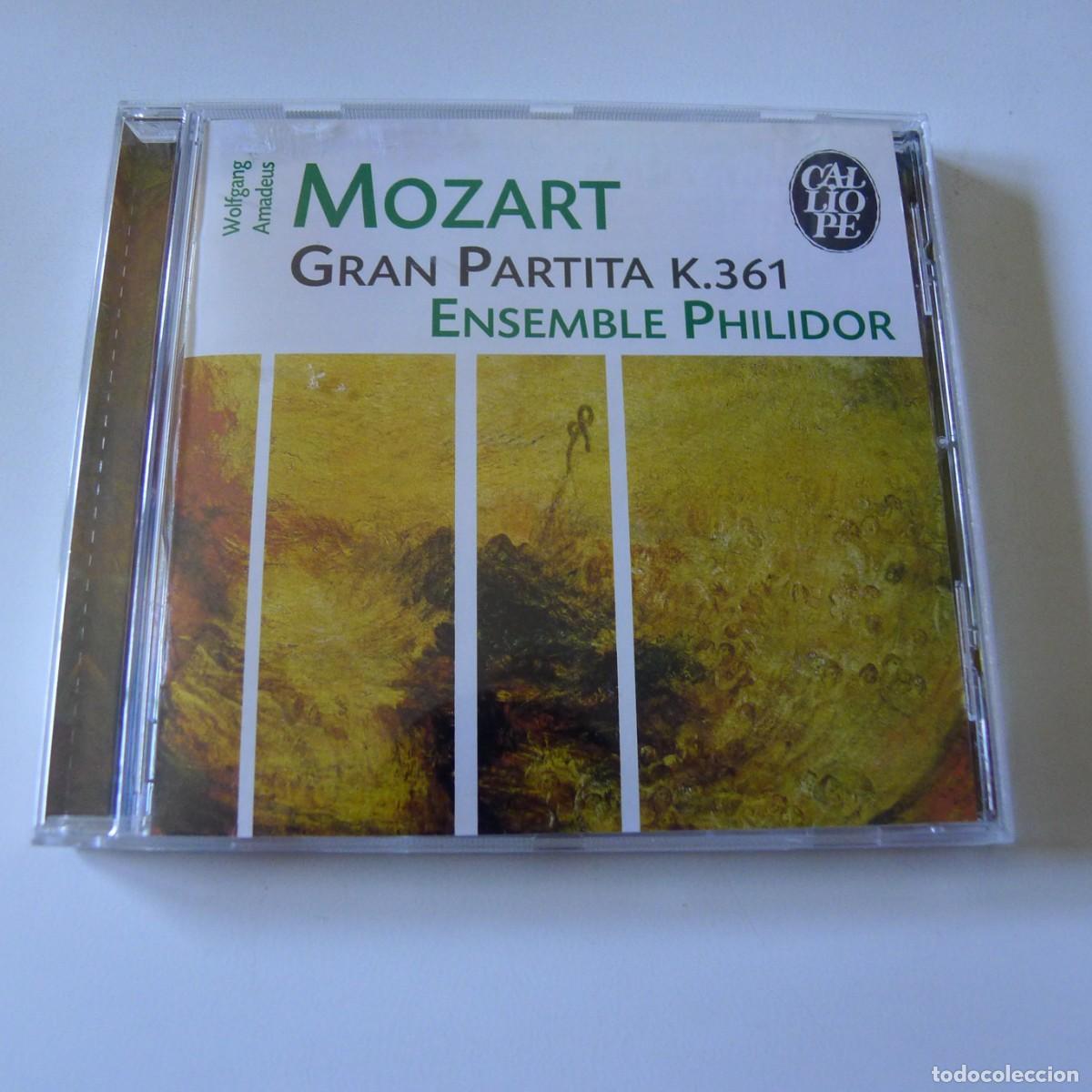 CD de M&uacute;sica: Wolfgang Amadeus Mozart / Ensemble Philidor &ndash; Gran Partita K.361 CD