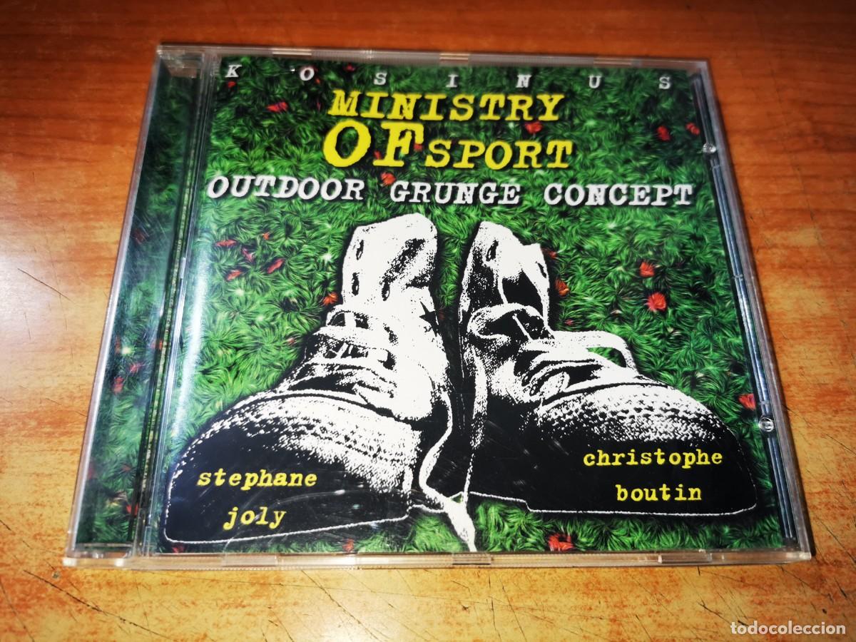 Music CDs: STEPHANE JOLY & CHRISTOPHE BOUTIN Ministry ofsport Kosinus N&ordm; 31 CD ALBUM 1996 CONTIENE 22 TEMAS