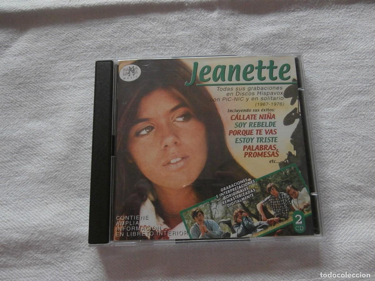 CDs de M&uacute;sica: JEANETTE 2 CD&acute;S TODOS SUS EXITOS 1967/1976 (2001) GRAN CONDICON - 34 TEMAS -
