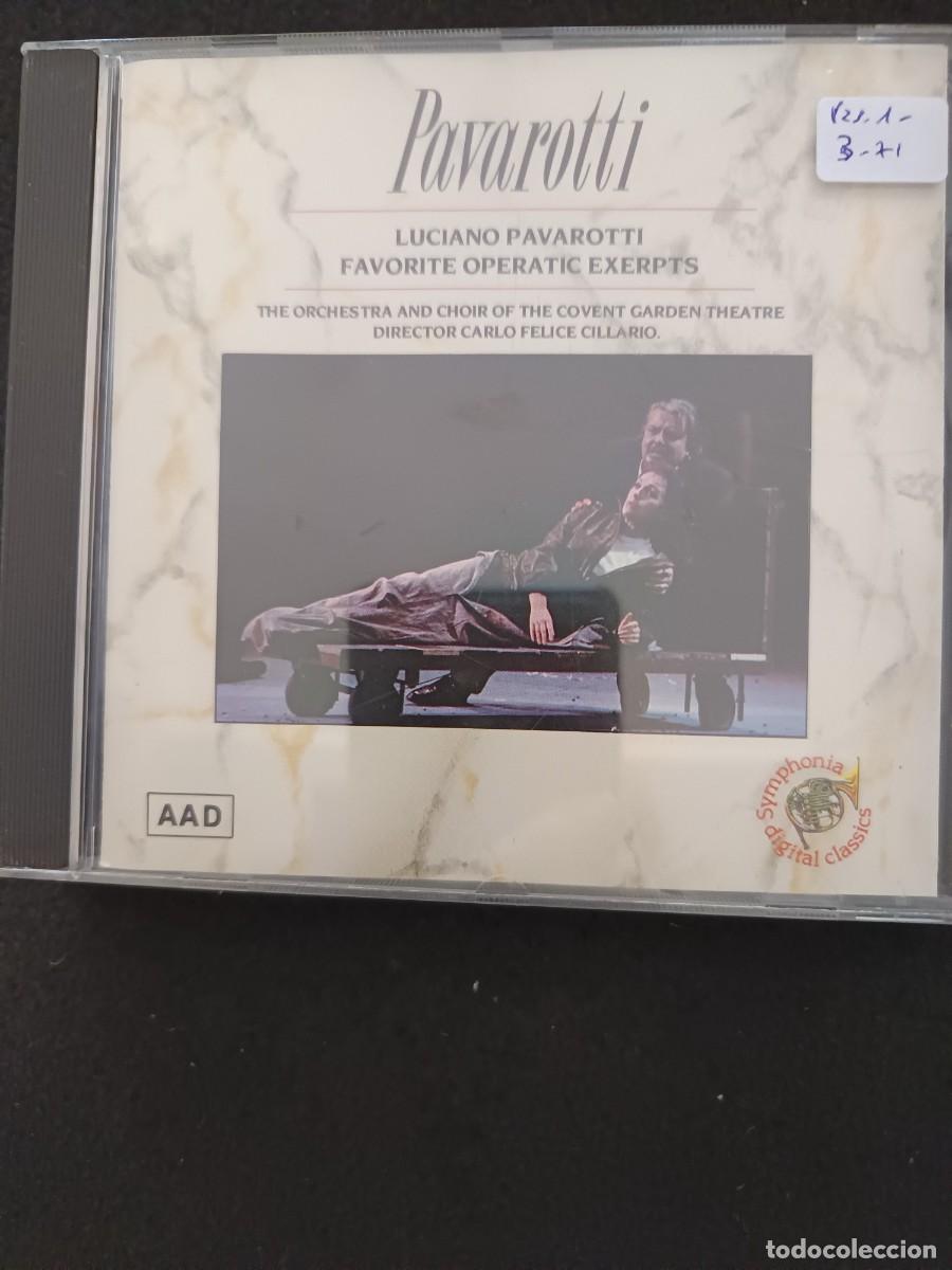CDs de M&uacute;sica: LUCIANO PAVAROTTI. FAVORITE OPERATIC EXERPTS. DIR.: CARLO FELICE CILLARIO