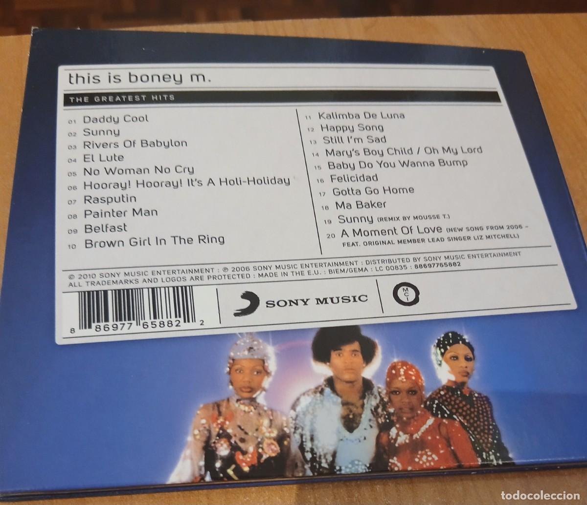 CDs de m&uacute;sica: CD Boney M. - The Greatest Hits - Foto 3