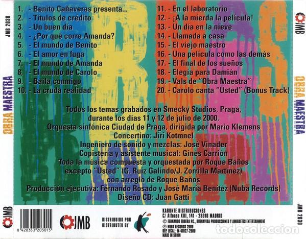 CDs de m&uacute;sica: Roque Ba&ntilde;os &ndash; Obra Maestra - Foto 2
