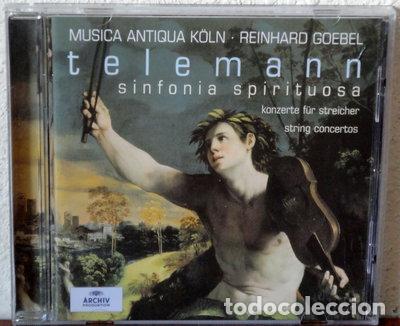 Music CDs: Telemann: Sinfonia Spirituosa; String Concertos- 0028947149224