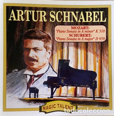 CDs de M&uacute;sica: Artur Schnabel - Mozart: Piano Sonata K.310 / Schubert: Piano Sonata D.959- 8004883480432
