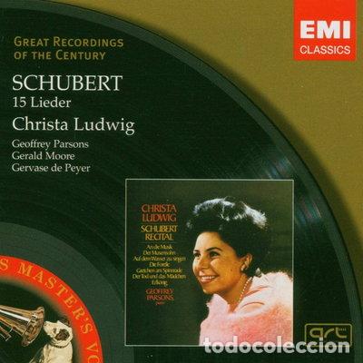 CDs de M&uacute;sica: Schubert - 15 Lieder- 0724356289628