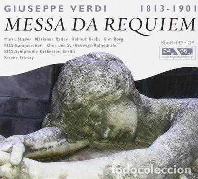 CDs de M&uacute;sica: Verdi: Messa da Requiem- 4011222229427