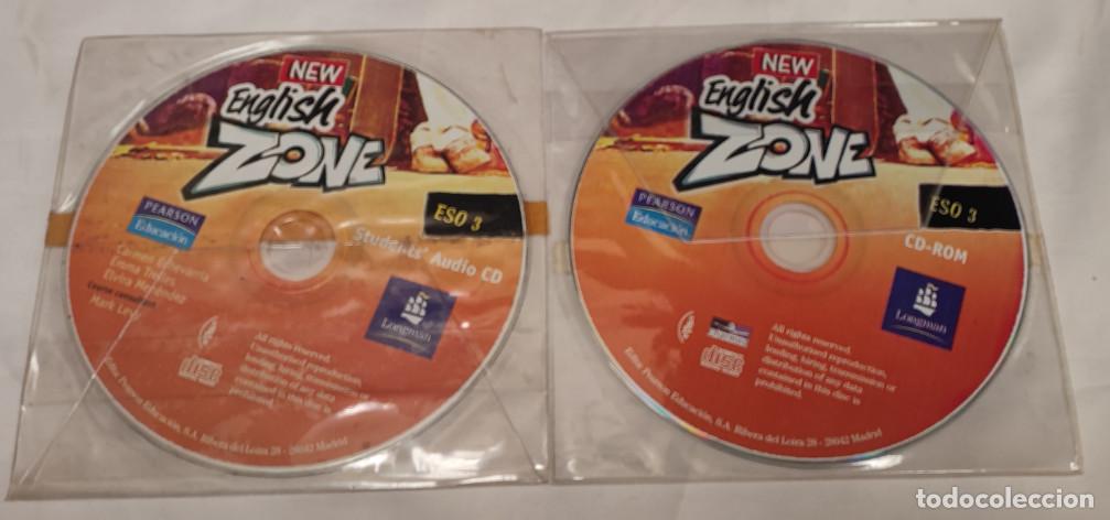 CDs de M&uacute;sica: 2 DISCOS, NEW ENGLISH ZONE, ESO 3, CD + CD-ROM