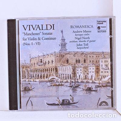 CDs de M&uacute;sica: Manchester Sonatas for Violin & Continuo (Nos. I - VI)- 0093046708924