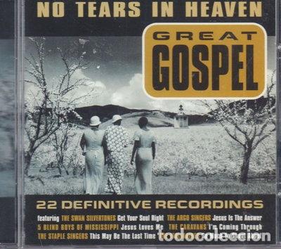 CDs de M&uacute;sica: No Tears in Heaven: Great Gospel- 5014293126922