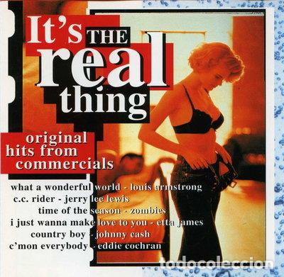 CDs de M&uacute;sica: It's the Real Thing: Original Hits From Commercials- 0724348824721