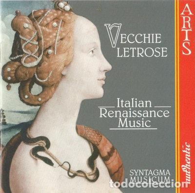 CDs de M&uacute;sica: Vecchie Letrose: Italian Renaissance Music- 0600554750422