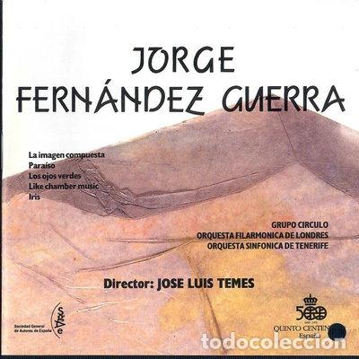 CDs de M&uacute;sica: Jorge Fern&aacute;ndez Guerra: Orchestral Works- 8414762904391