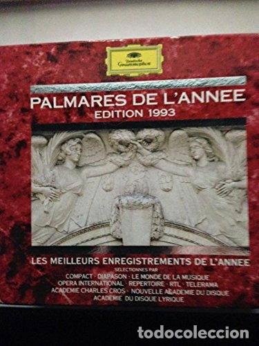 Music CDs: Palmares de l'Annee - &Eacute;dition 1993- 0028943762120