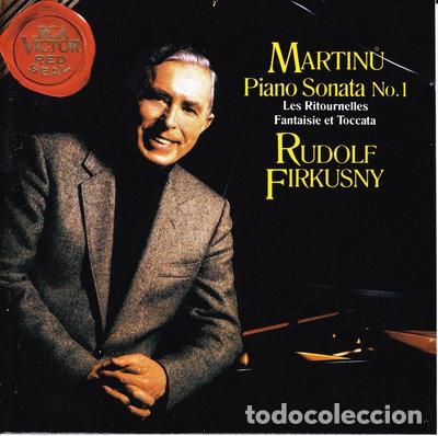 CD de M&uacute;sica: Martinu: Piano Sonata No. 1 / Les Ritournelles / Fantaisie et Toccata- 0035628798725