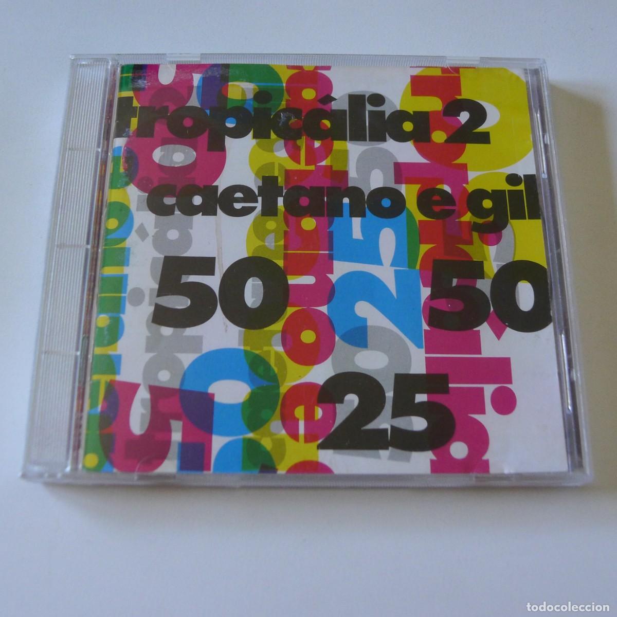 CDs de M&uacute;sica: Caetano Veloso e Gilberto Gil &ndash; Tropic&aacute;lia 2 CD