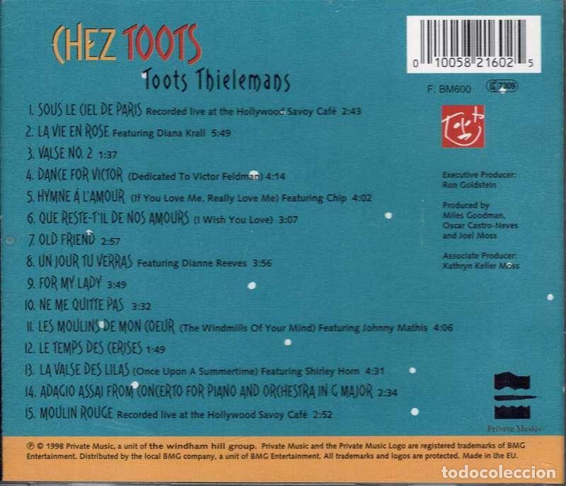 CDs de m&uacute;sica: Toots Thielemans - Chez Toots. CD - Foto 2