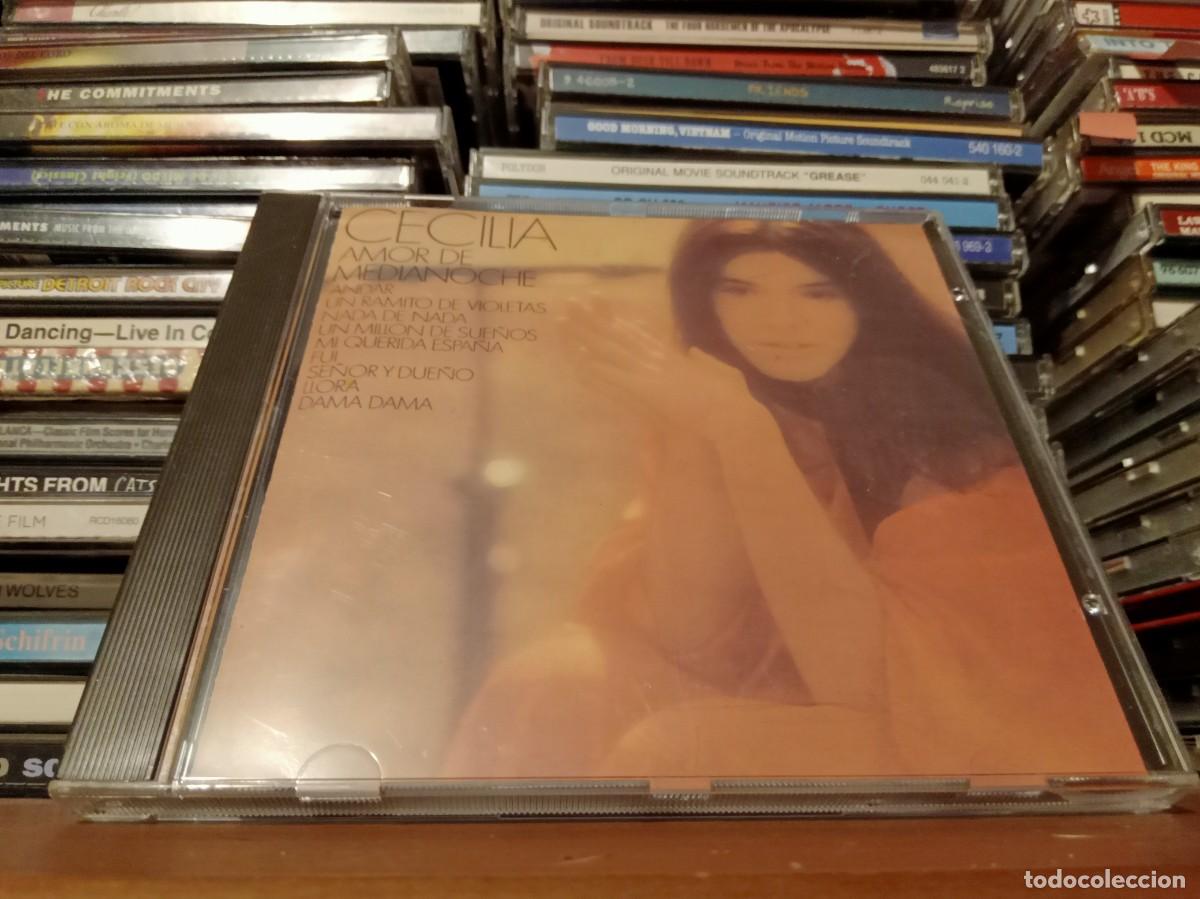 CDs de M&uacute;sica: Cecilia &ndash; Amor De Medianoche - cd Spain 1992