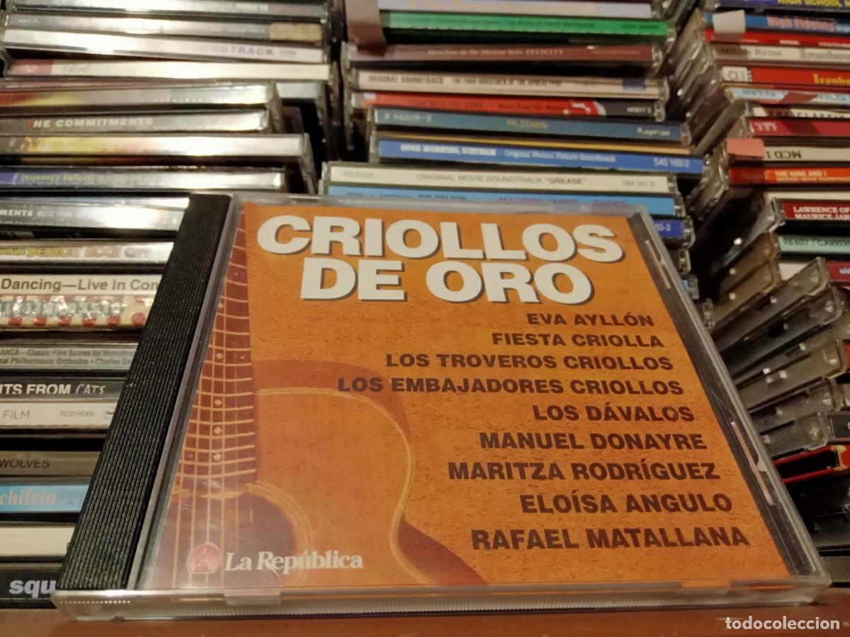 CDs de m&uacute;sica: Various &ndash; Criollos De Oro - cd Peru 1999 - Foto 1