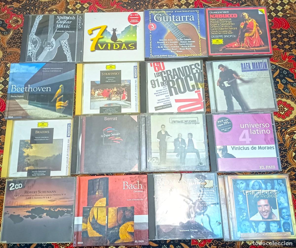 CDs de M&uacute;sica: LOTE DE 16 DIECIS&Eacute;IS CD&acute;S, GENERALMENTE M&Uacute;SICA CL&Aacute;SICA