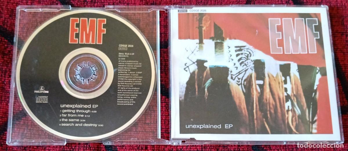 CDs de m&uacute;sica: EMF ** Unexplained EP ** 1992 UK CD SINGLE - Foto 1
