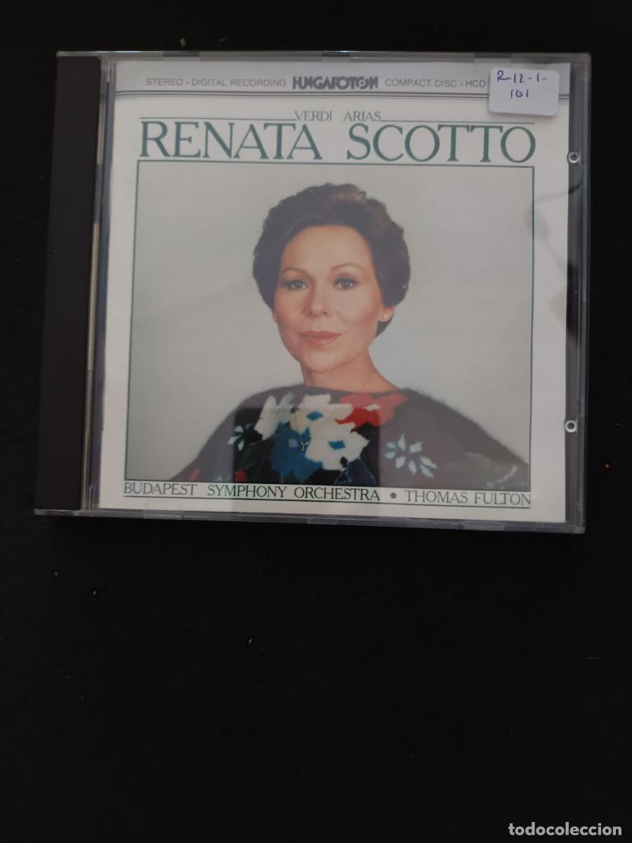 CDs de M&uacute;sica: RENATA SCOTTO. VERDI ARIAS. DIR.: THOMAS FULTON