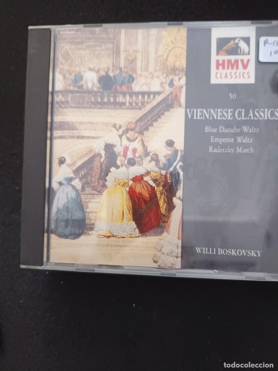 CDs de M&uacute;sica: VIENNESE CLASSICS. DIR.: WILLI BOSKOVSKY. BLUE DANUBE WALTZ, EMPEROR WALTZ, RADETZKY MARCH Y OTRAS