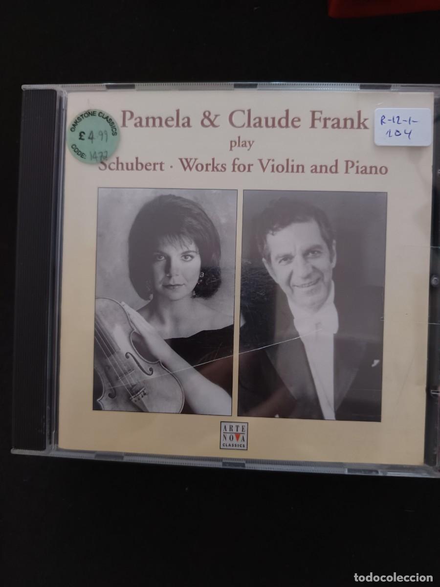 CDs de M&uacute;sica: PAMELA & CLAUDE FRANK PLAY SCHUBERT. WORKS FOR VIOLIN AND PIANO