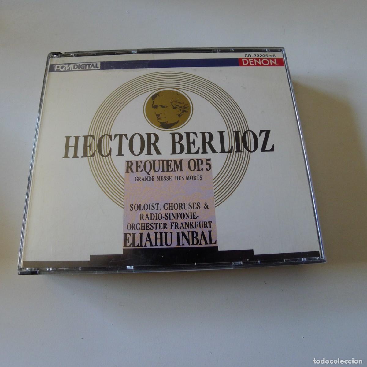 CDs de M&uacute;sica: Hector Berlioz, Eliahu Inbal, Requiem Op. 5 (Grande Messe Des Morts) BOX SET 2 CD