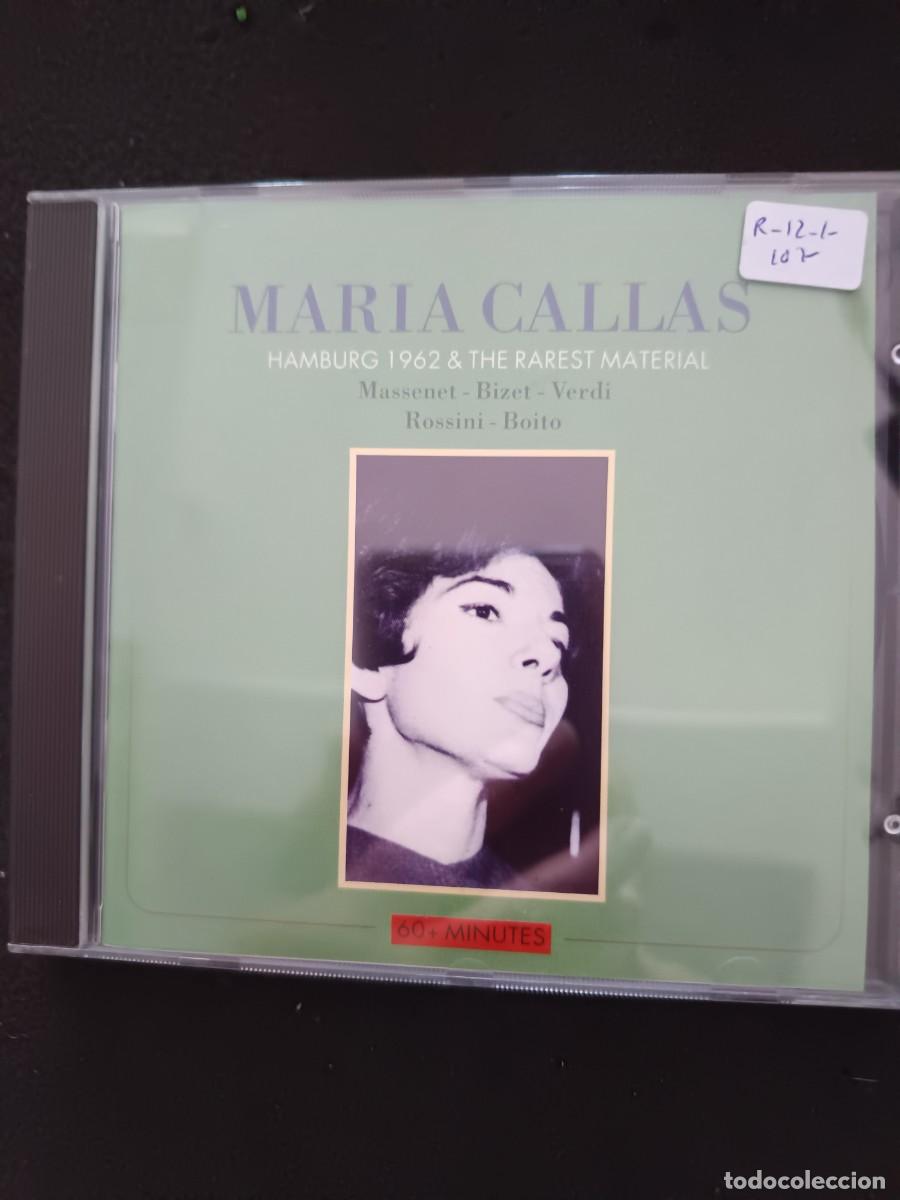 CDs de M&uacute;sica: MARIA CALLAS. HAMBURG 1962 & THE RAREST MATERIAL. (MASSENET, BIZET, VERDI, ROSSINI, BOITO)
