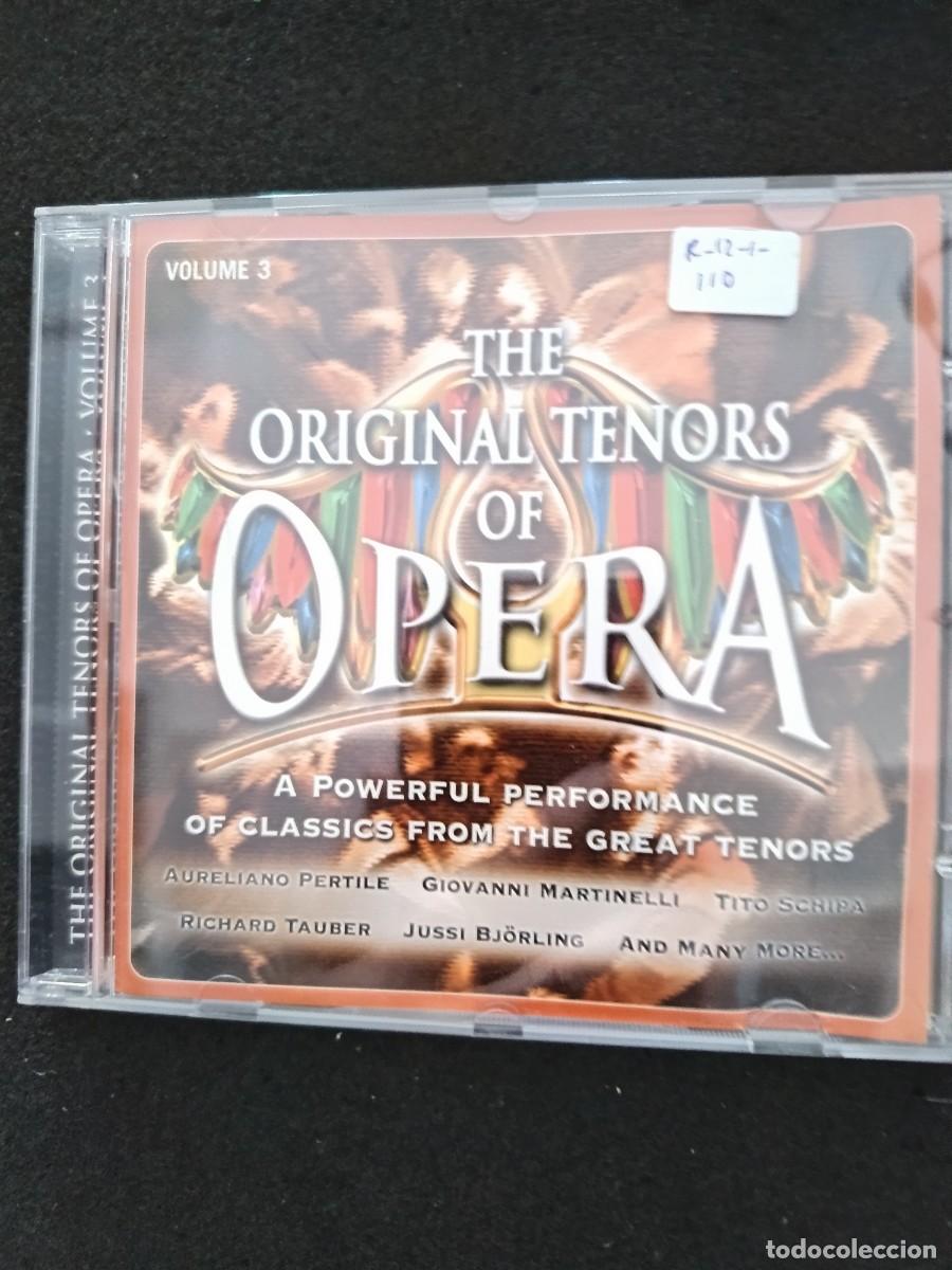 CDs de M&uacute;sica: THE ORIGINAL TENORS OF OPERA. AURELIANO PERTILE, GIOVANNI MARTINELLI, TITO SCHIPA, RICHARD TAUBER