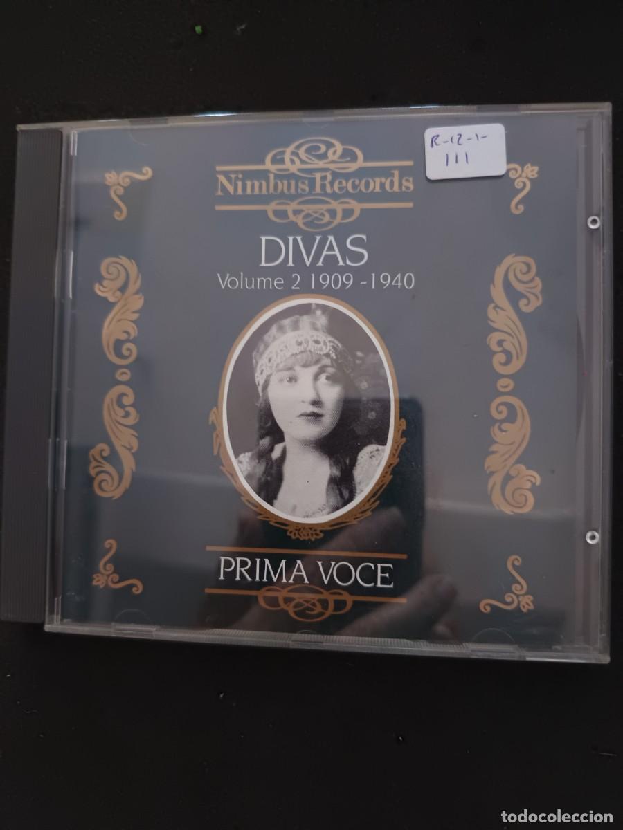 CDs de M&uacute;sica: DIVAS. VOLUME 2, 1909-1940. (NIMBUS RECORDS. PRIMA VOCE)