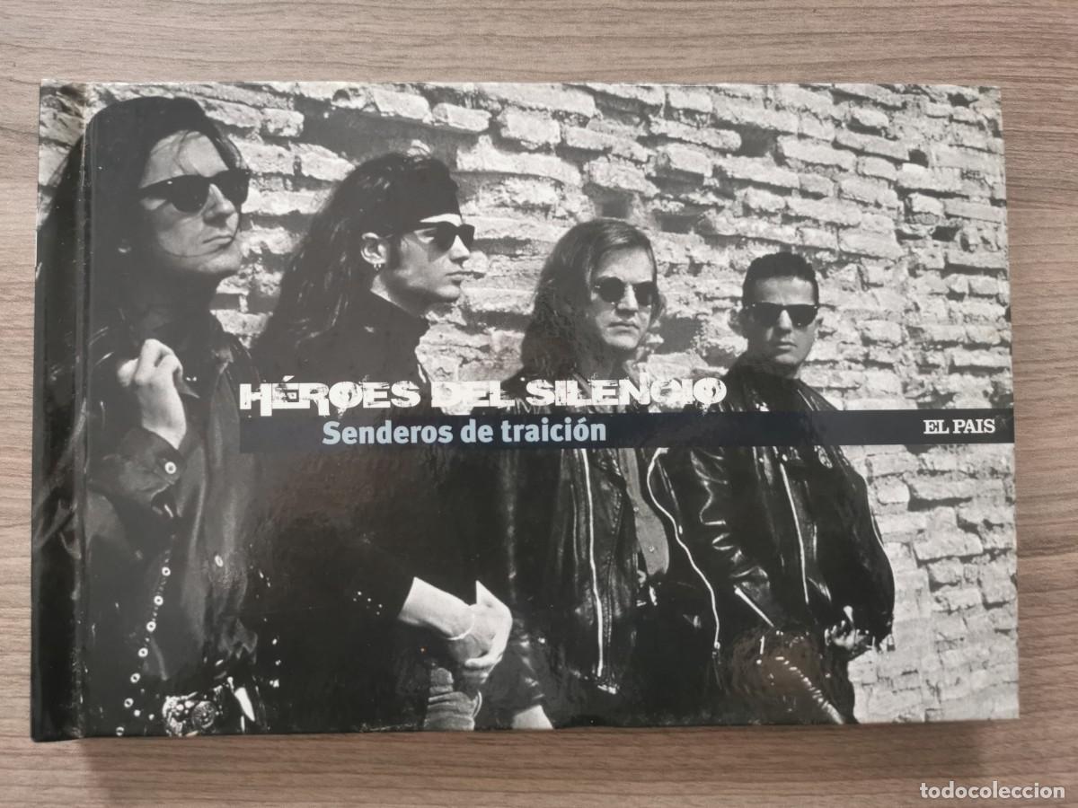 CDs de m&uacute;sica: HEROES DEL SILENCIO - SENDEROS DE TRAICI&Oacute;N - LIBRO CD - Foto 1