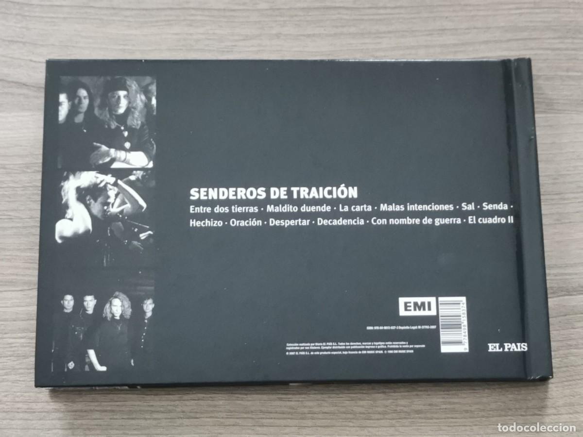 CDs de m&uacute;sica: HEROES DEL SILENCIO - SENDEROS DE TRAICI&Oacute;N - LIBRO CD - Foto 2