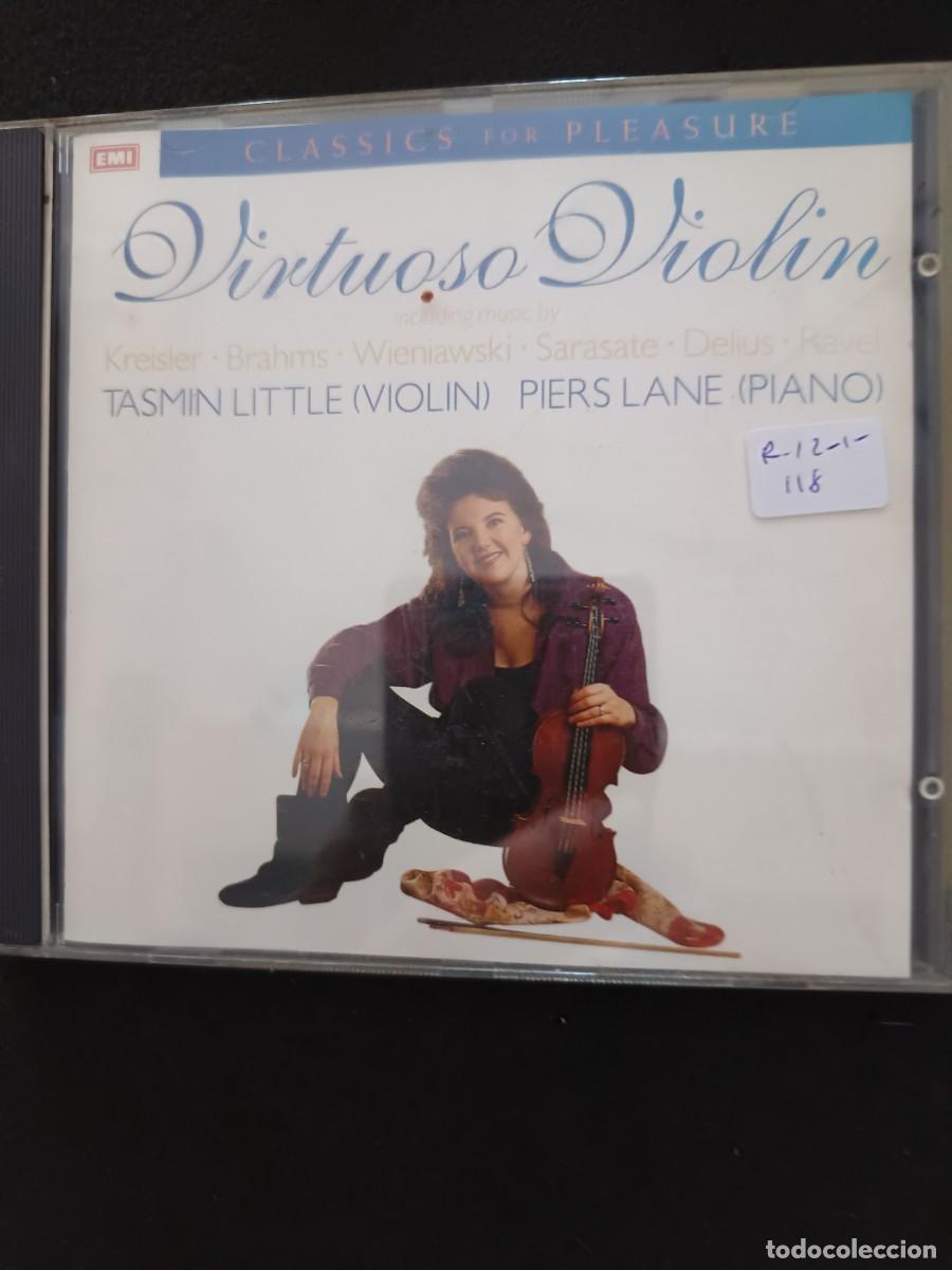 CDs de M&uacute;sica: VIRTUOSO VIOLIN. KREISLER, BRAHMS, WIENIAWSKI, SARASATE, DELIUS, RAVEL. TASMIN LITTLE / PIERS LANE