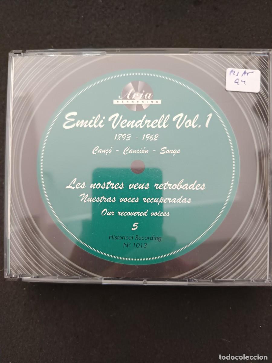 CDs de M&uacute;sica: 2 CD. LES NOSTRES VEUS RETROBADES. NUESTRAS VOCES RECUPERADAS, 5. EMILI VENDRELL, VOL. 1. 2 CD