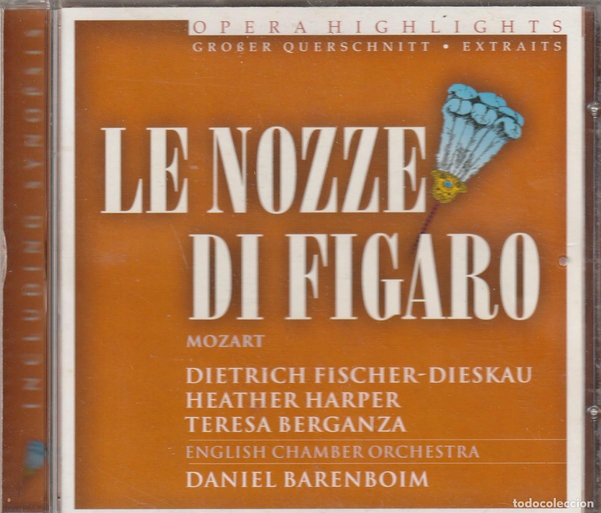 CDs de M&uacute;sica: Le Nozze Di Figar0WolfgangAmadeus Mozart-CD OPERA-2000