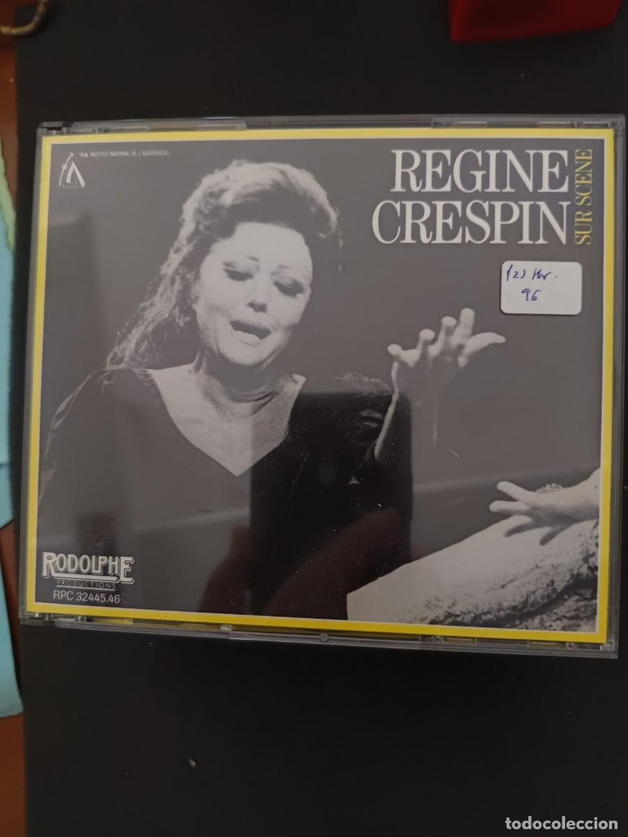 CDs de M&uacute;sica: 2 CD. REGINE CRESPIN SUR SCENE (RODOLPHE, 2 CD)