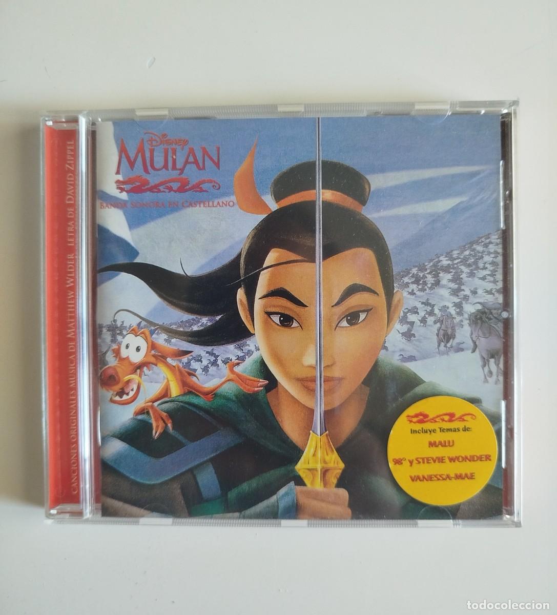 CDs de M&uacute;sica: Mulan (Disney) Banda Sonora en Espa&ntilde;ol - CD BSO