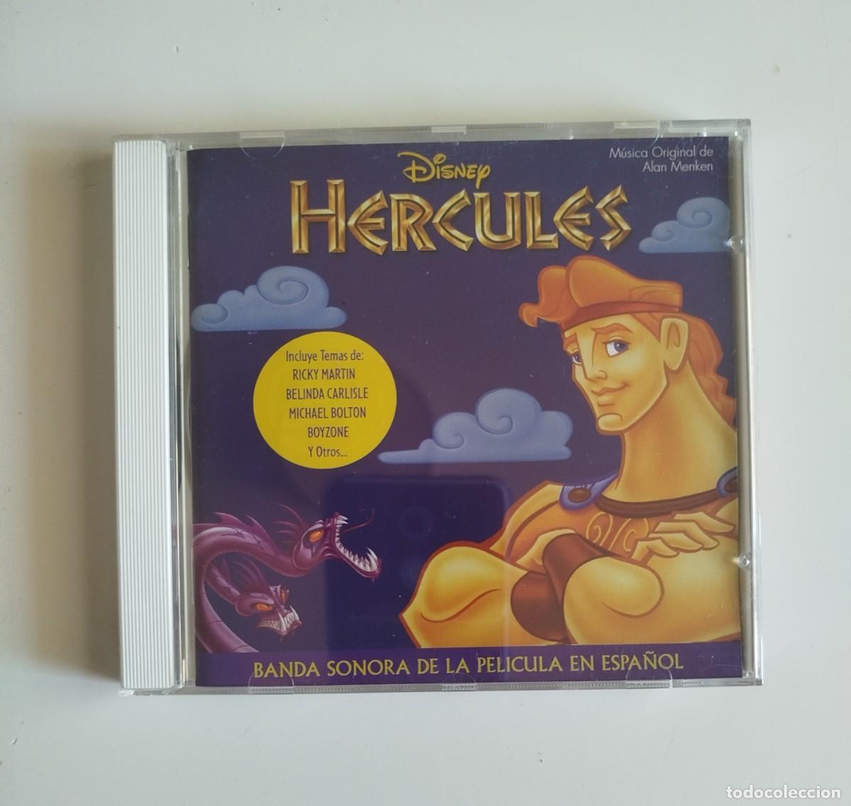 CDs de M&uacute;sica: H&eacute;rcules (Disney) Banda Sonora en Espa&ntilde;ol - CD BSO