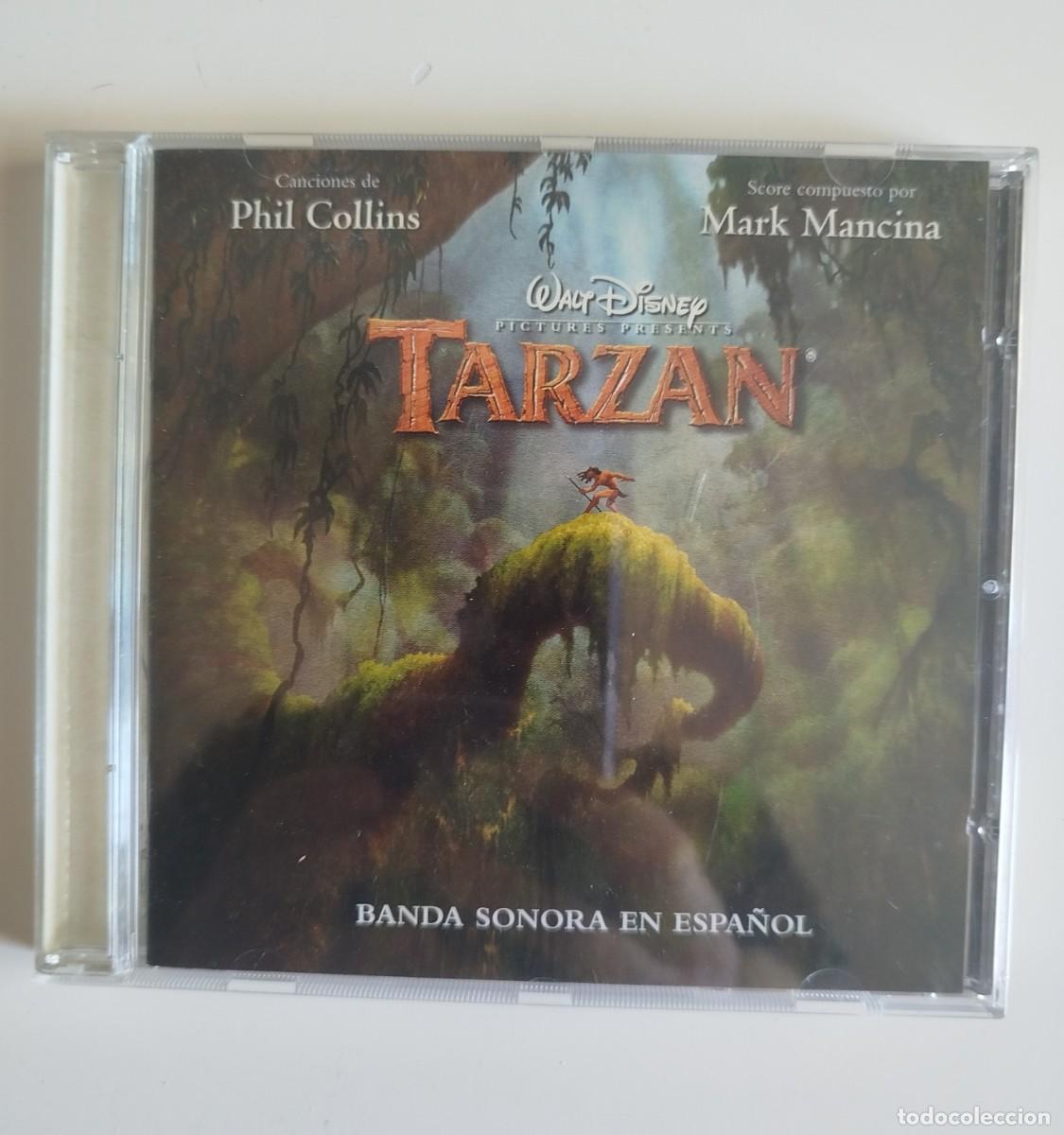 CDs de M&uacute;sica: Tarz&aacute;n (Disney) Banda Sonora en Espa&ntilde;ol - CD BSO - Phil Collins
