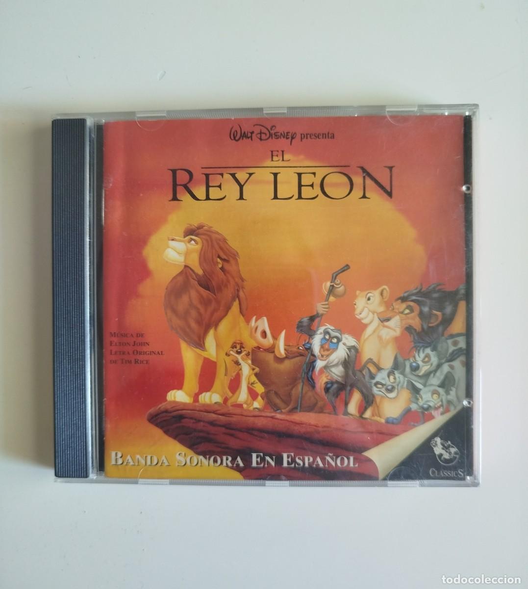 CDs de M&uacute;sica: El Rey Le&oacute;n (Disney) Banda Sonora en Espa&ntilde;ol - CD BSO - Elton John