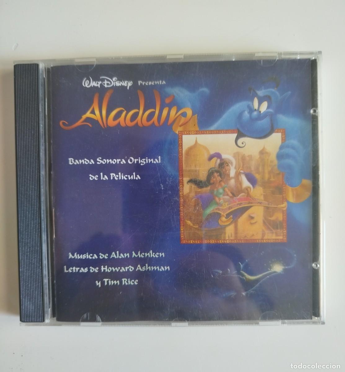 CDs de M&uacute;sica: Aladdin (Disney) Banda Sonora en Espa&ntilde;ol - CD BSO
