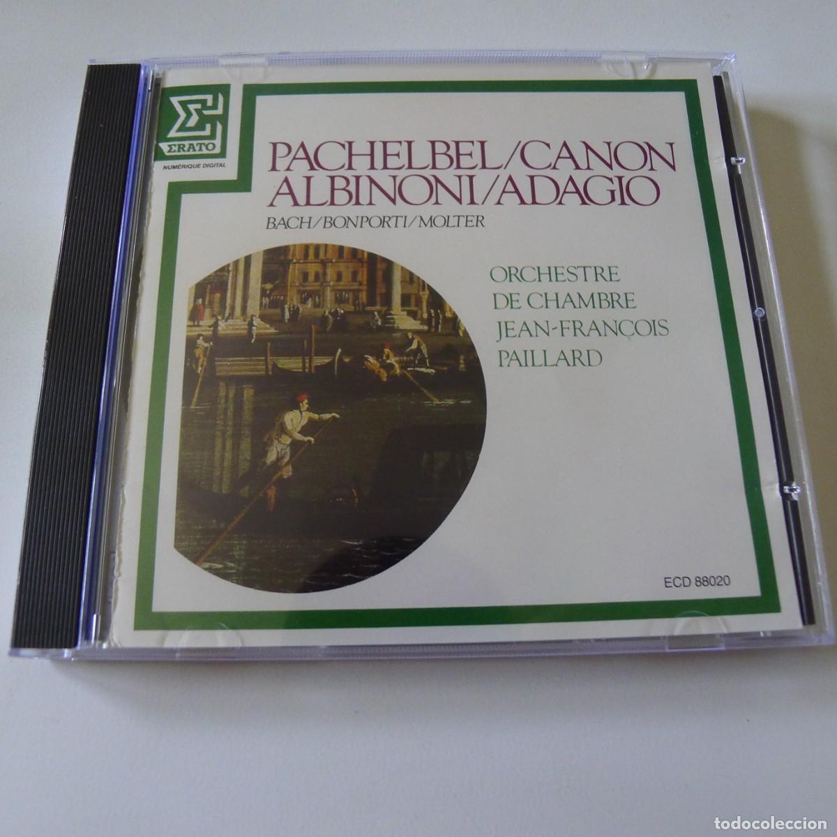 CDs de M&uacute;sica: Pachelbel/ Albinoni, Orchestre De Chambre Jean-Fran&ccedil;ois Paillard CD