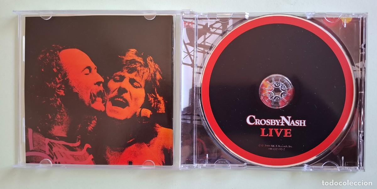 CDs de m&uacute;sica: CD. DAVID CROSBY/GRAHAM NASH. LIVE - Foto 2