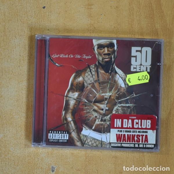 CDs de M&uacute;sica: 50 CENT - GET RICH OR DIE TRYIN - CD