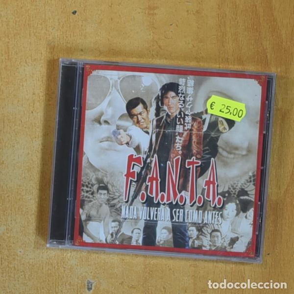 CDs de M&uacute;sica: FANTA - NADA VOLVERA A SER COMO ANTES - CD
