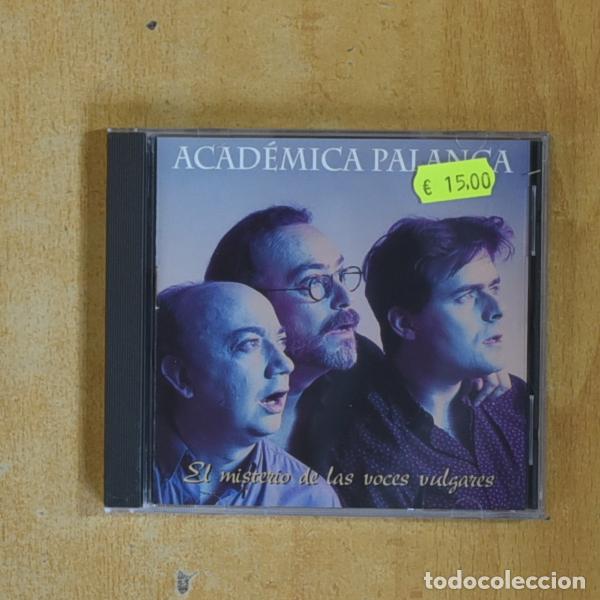 CDs de M&uacute;sica: ACADEMIA PALANCA - EL MISTERIO DE LAS VOCES VULGARES - CD