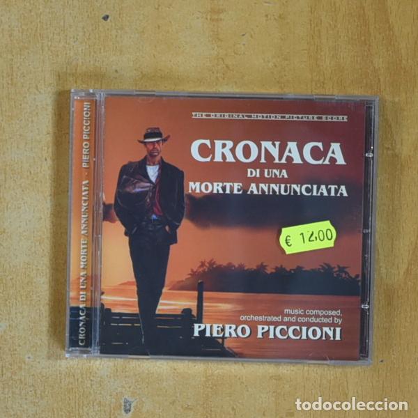 CDs de M&uacute;sica: PIERO PICCIONI - CRONACA DE UNA MORTE ANNUNCIATA - CD
