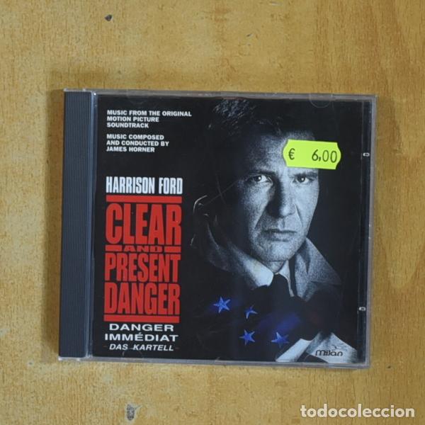 CDs de M&uacute;sica: JAMES HORNER - CLEAR AND PRESENT DANGER - CD