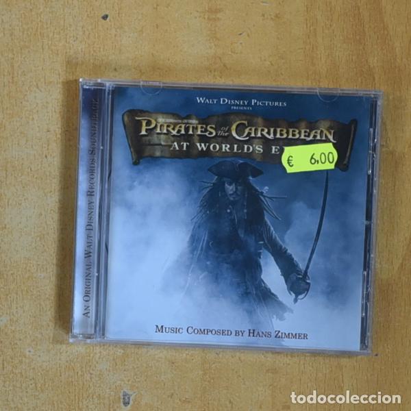 CDs de M&uacute;sica: HANS ZIMMER - PIRATES OF THE CARIBBEAN AT WORLDS END - CD